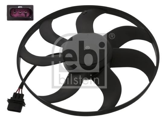 FAN MOTORU BBY-BKY-BBZ-BMEBÜYÜK 390MM 7 KANAT VW POLO  2001/2009