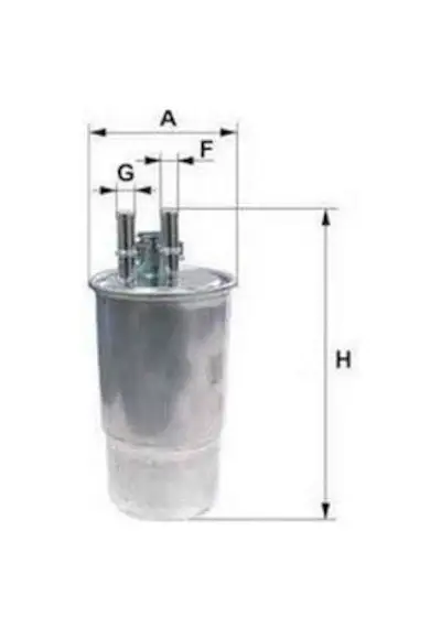 YAKIT FİLTRESİ MERİVA A Z13DT OPEL