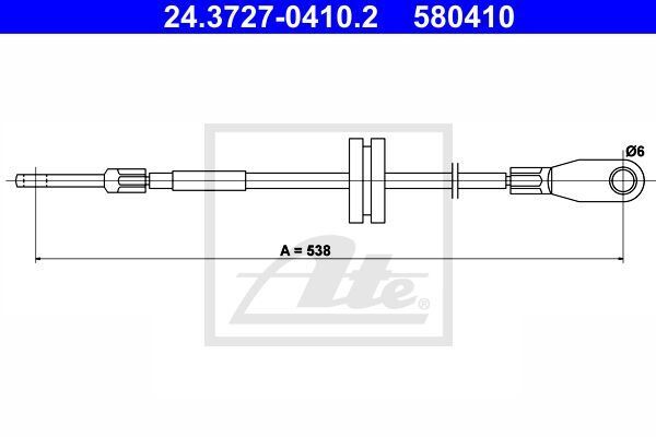 EL FREN TELİ MERCEDES W201/190 85>