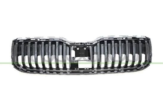 PANJUR ÇERÇEVESİZ ÖN SKODA SUPERB SİYAH 19>>