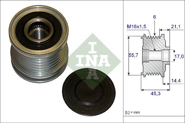 ŞARJ DİNAMO KASNAĞI 1,6-1,8T VW A4-A6  99-08