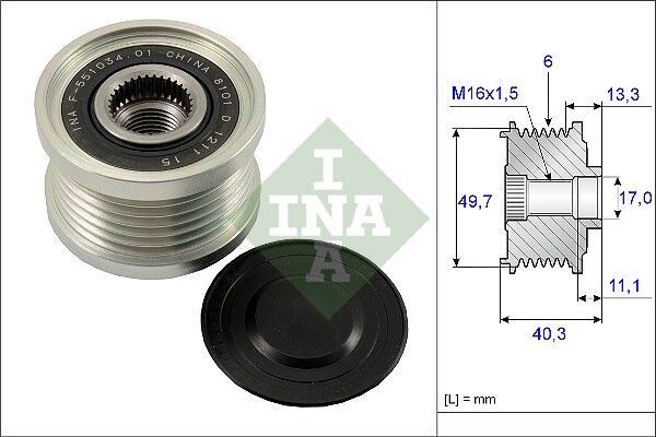 ŞARJ DİNAMO BİLYASI 1.8 - 2.0 NISSAN QASHQAI - X TRAİL  2007 - 2013
