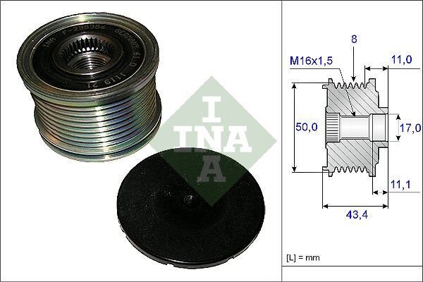 ALTERNATÖR BİLYASI MERCEDES  X164 W164 ML300 CDI W251 S320 R350 CDI 2006>