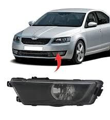 SİS FARI SOL SİYAH SKODA OCTAVIA  2013>