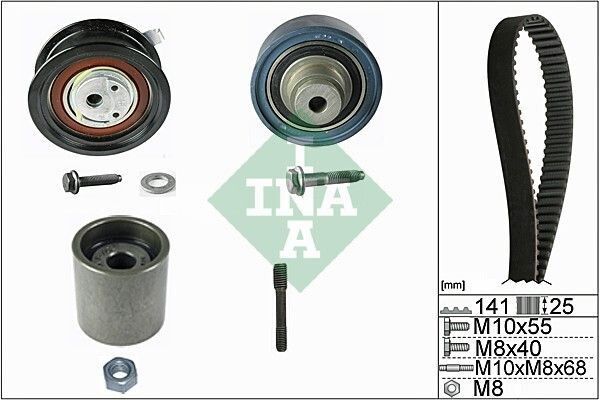 TRİGER SETİ 141 DİŞ VW WV GOLF4-BORA-A3-TOLEDOAGR-ALH-AHF 1,9 TDİ
