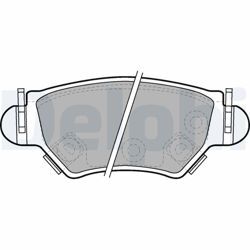 FREN BALATASI ASTRA G ZAFIRA ARKA OPEL