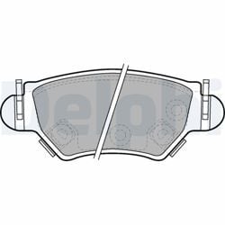 FREN BALATASI ASTRA G ZAFIRA ARKA OPEL