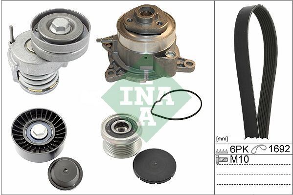 V KAYIŞ GERGİ SETİ+DEVİRDAİM 980294+535 0155 10+534 0065 10+532 0632 10+6PK16931.2 TSİ CBZB VW GOLF VI-JETTA