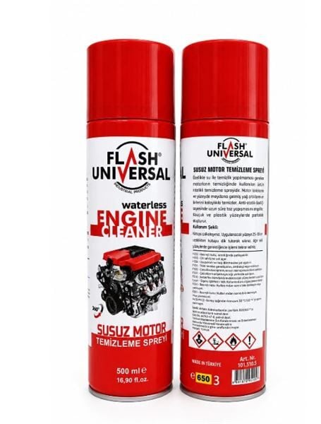 SUSUZ MOTOR TEMİZLEME SPREYİ 500 ML (KOLİ ADET:24) UNIVERSAL