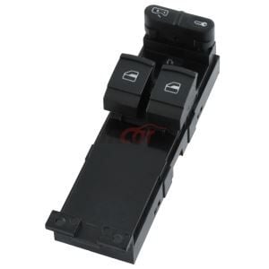 CAM KALDIRMA VE KİLİTLEME DÜĞMESİ ÇİFTLİ SKODA FAVIA I / OCTAVIA I 96>10