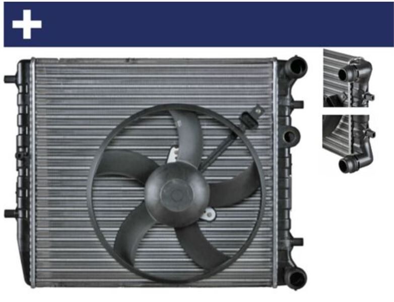 SU RADYATORU FAN MOTORLU SET VW POLO IBIZA FABIA 2000>
