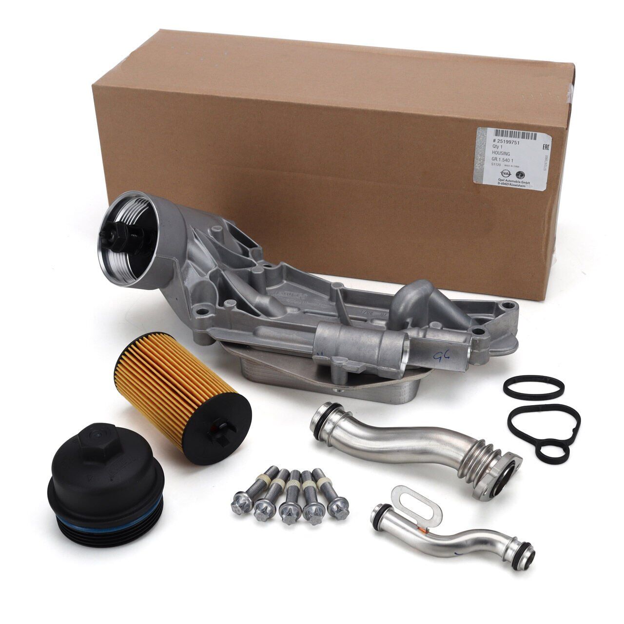 YAĞ SOĞUTUCU KOMPLE ASTRA H J INSIGNIA CRUZE MOKKA VECTRA C AVEO T250 T300 ZAFIRA B C Z16XER A16XER B16XER F16D4 Z18XER 2004> CHEVROLET