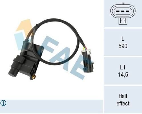 EKSANTRİK DEVİR SENSÖRÜ ASTRA G/VECTRAB/ASTRA F OPEL