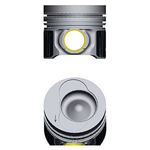 PİSTON SEGMAN (81 MM) (0,20 MM KISA) CRAFTER BJM 2,5 TDI 06-12 26 Ø (163 BEYGIR) VW