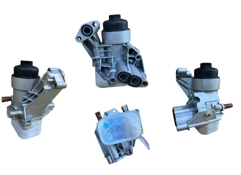 YAĞ FİLTRE KÜTÜĞÜ SOĞUTUCULU (ALEMİNYUM GÖVDE) CXFA-CXHA-CXGA-CXGB-CXHB-DASB-DAUB-DASA-DAUA 2,0 TDİ VW T6-CRAFTER 2015> VW A3 - CADDY - PASSAT - GOLF  2013>