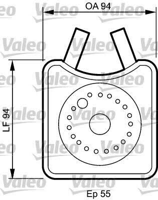 YAĞ SOĞUTUCU ACV-ANJ-AVR-BJK VW T4-LT35-GOLF-A3-A4-CRAFTER 2,5 TDİ 84>