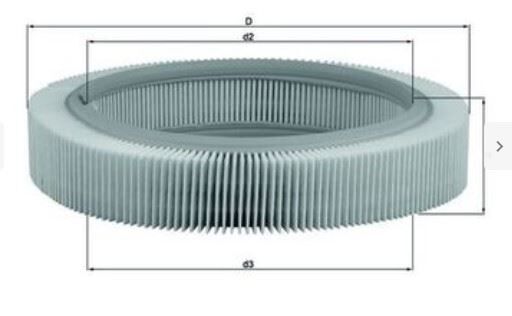 HAVA FİLTRESİ VW GOLF - POLO - DERBY - SCIROCCO - AUDI 50  1974 - 1983