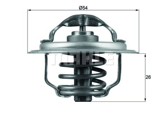 TERMOSTAT GOLF4-GOLF5-GOLF6-JETTA-PASSAT-POLO CLASSİC-A3-A4AKL-AFT-ADR-ALZ-AEB-AWT-BKP-BKD-CBAB-CBDA 1,6-1,8-2,0 TDİ VW  2007>