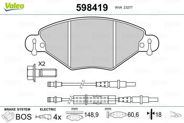 FREN BALATASI CITROEN C5 2.0İ 16V