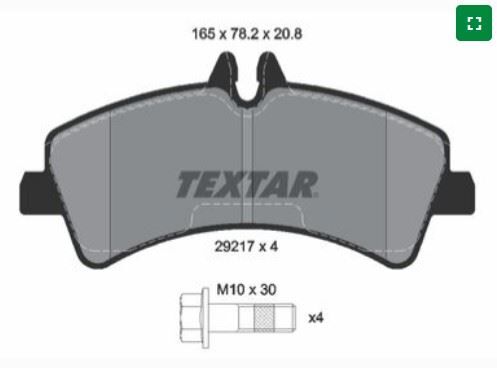 FREN BALATASI ARKA ÇİFT TEKER VW CRAFTER-SPRINTER 2.0 - 2.5 TDI 2006>2016