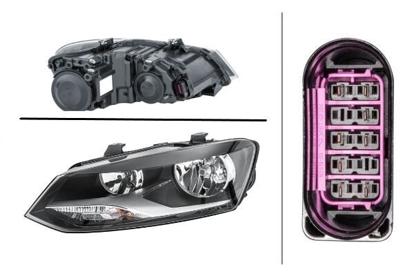 FAR KOMPLE SOL ELEKTİRİKLİ VW POLO V 2009>