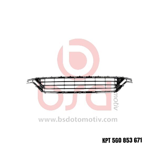 TAMPON IZGARASI ÖN ORTA NİKELAJLI VW GOLF VII  13>>15