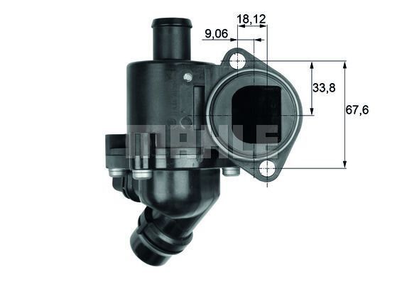 TERMOSTAT PASSAT ALT 2,0 ( 100 C ) VW A4 2001-2005
