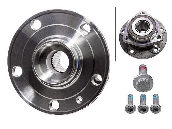 TEKER PORYASI ÖN 3 AYAK 5 DELIK 80 MM VW GOLF5-GOLF6-JETTA-A3-LEON-OCTAVİA 2004>