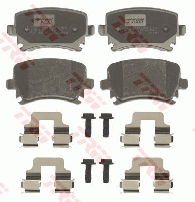 FREN BALATASI ARKA VW CADDY-PASSAT-A6-GOLF5-GOLF6 1,4 1,6 1,9 2,0 2004>