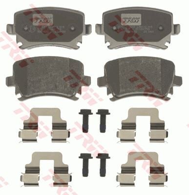FREN BALATASI ARKA VW CADDY-PASSAT-A6-GOLF5-GOLF6 1,4 1,6 1,9 2,0 2004>