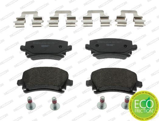 FREN BALATASI ARKA (GDB1622) VW CADDY-PASSAT-A6-GOLF5-GOLF6 2004>