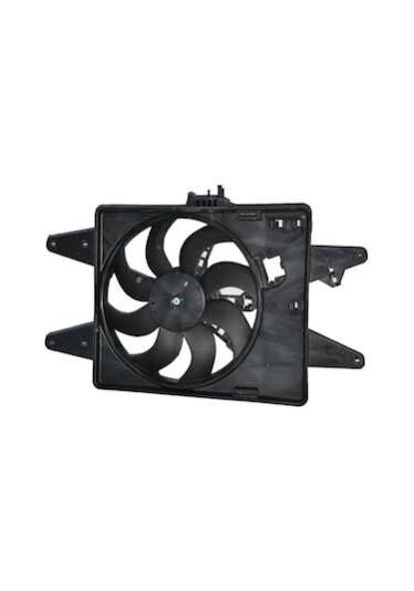FAN MOTORU KOMPLE FAN MOTORU (DAVLUMBAZLI) DOBLO 1,9D 01=> 1,3MJET 05=> (TEKLI) FIAT DOBLO 2001>>2006