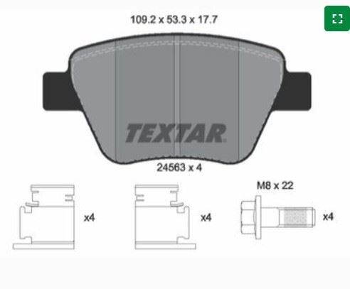FREN BALATASI ARKA TDİ VW CADDY  09-
