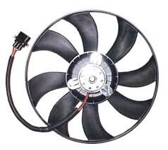 FAN MOTORU 390MM 114W VW CORDOBA IBIZA IV SKODA FABIA ROOMSTER FOX POLO 1,4 TDI 03>06