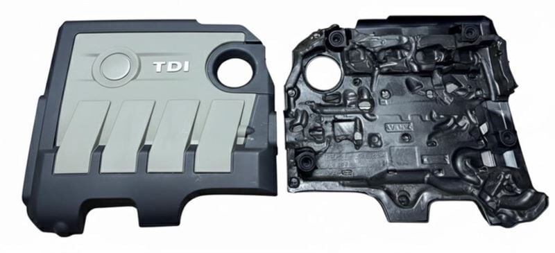 MOTOR ÜST KAPAK İZALASYONLU TAKOZLARI UZERINDE FULL 1.6 TDI CAY GOLF JETTA PASSAT POLO VW  2010>