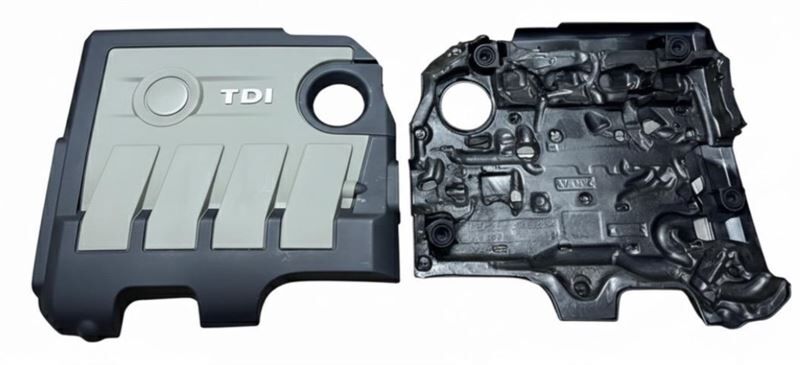 MOTOR ÜST KAPAK İZALASYONLU TAKOZLARI UZERINDE FULL 1.6 TDI CAY GOLF JETTA PASSAT POLO VW  2010>