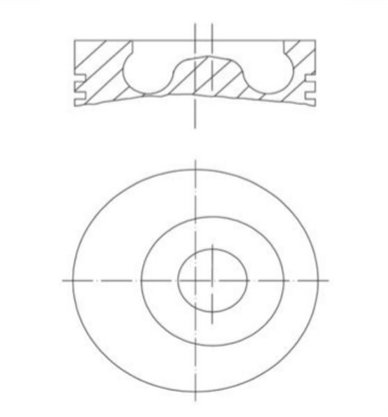 PİSTON SEGMAN (83,0MM) 75PS FORD CONNECT 1.8 TDCI (FM 87-72731 050) 99-05