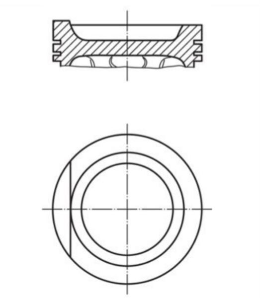 PİSTON SEGMAN (81,01MM STD) VW T4 AAC AAF AEU 2.0-2.5 1990>2003