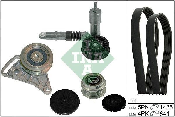 V KAYIŞ GERGİ SETİ 535 0005 10+534 0014 10+531 0309 10+5PK1435+4PK8401.9 TDİ AUDI A4-A6