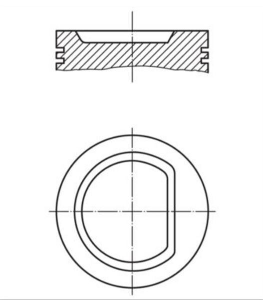 PİSTON SEGMAN 76.50MM 050 VW POLO CORDOBA FABIA AEX ANX APQ AKV (FM 87-72181 050) 1,4 1994-1999