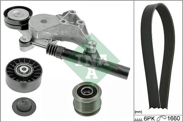 V KAYIŞ GERGİ SETİ 535 0010 10+533 0081 30+532 0330 10+6PK16601.9 TDİ AGR VW GOLF IV