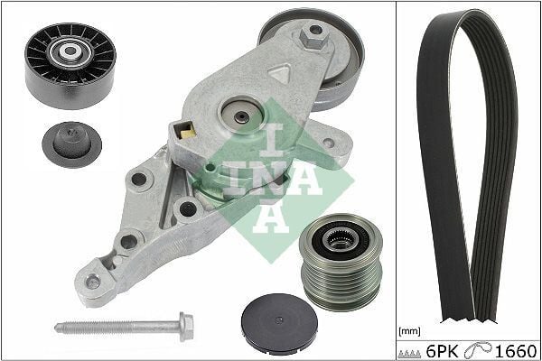 V KAYIŞ GERGİ SETİ 535 0010 10+534 0140 30+532 0330 10+6PK16601.9 TDİ AGP AQM VW GOLF IV