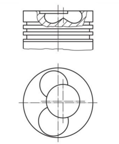 PİSTON SEGMAN (79,5 MM) (STD) (3-4 PISTON) VW POLO AMF-BNV-BNM 1,4 TDI POLO-CORDOBA-FABIA (FM 87-72161 STD)