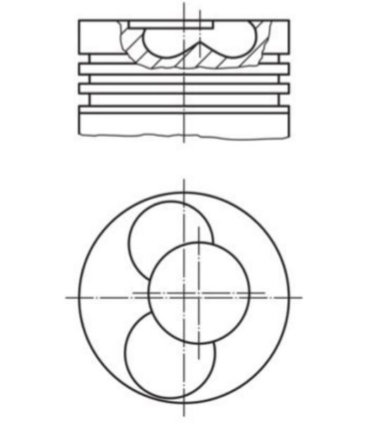 PİSTON SEGMAN (0,50) (80 MM) VW POLO 1.4 TDI AMF-BNV-BNM 1,4 TDIFM 87-72161 050 1999 - 2005