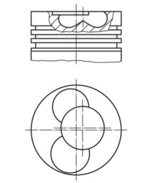 PİSTON SEGMAN (STD) (1-2 PISTON) (79.51 MM) VW  GOLF IV-BORA (AJM-ATJ-AUY) 1.2 SILINDIR(030PI0005610086)AJM-ATJ-AUY (FM 87-72175 STD) 98-05