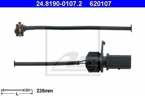 BALATA FİŞİ ÖN SAĞ-SOL (GIC230) VW PASSAT ALZ-AWL-AWT-AVF-ALT-AFB 1.9 TDI - 2.5 TDI 2000>2005