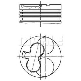PİSTON SEKMAN CORSA A OPEL  88-93