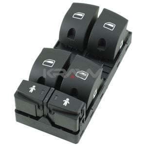 CAM AÇMA KAPATMA VE KİLİTLEME DÜĞMESİ 4 LÜ AUDI A6 Q7   2004-2015