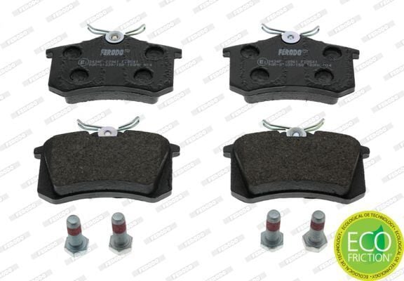 FREN BALATASI ARKA FİŞSİZ (GDB1330)(GDB823) VW GOLF IV-BOR-AUDI-A1-A3-A4-A6-A8-ALTEA-CORDOBA-IBIZA 1.4-1.9-2.0 TDI 1993>2017