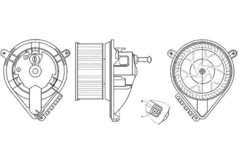KALORİFER FAN MOTORU VW